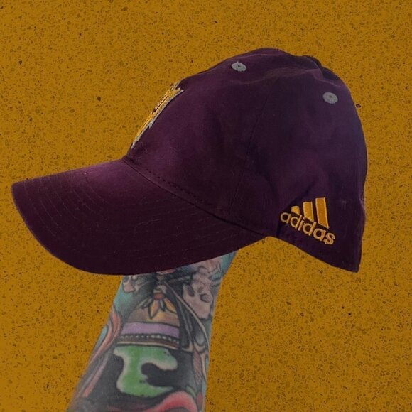 Adidas college dad strap back hat Arizona state asu sun devils - Picture 2 of 5